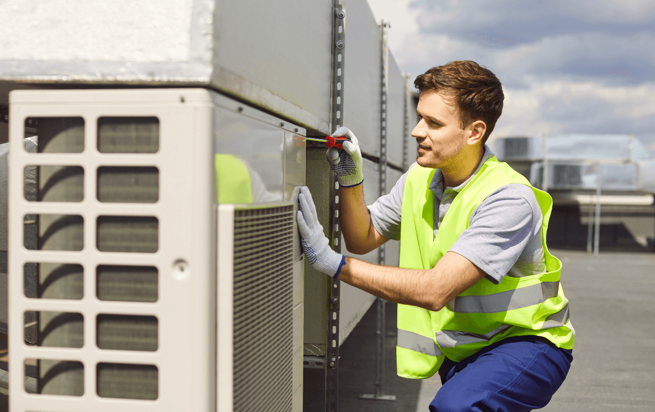 Commercial HVAC energy optimisation and efficiency improvement in Dubai UAE building